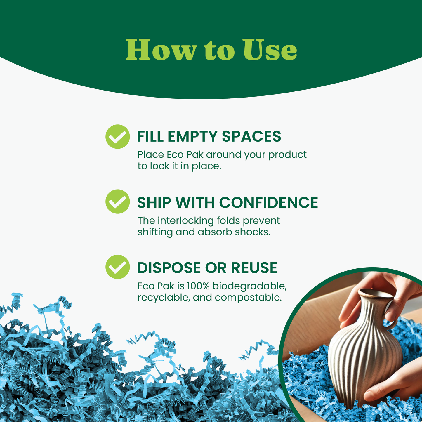 ECOPAK® - 2 lb Blue