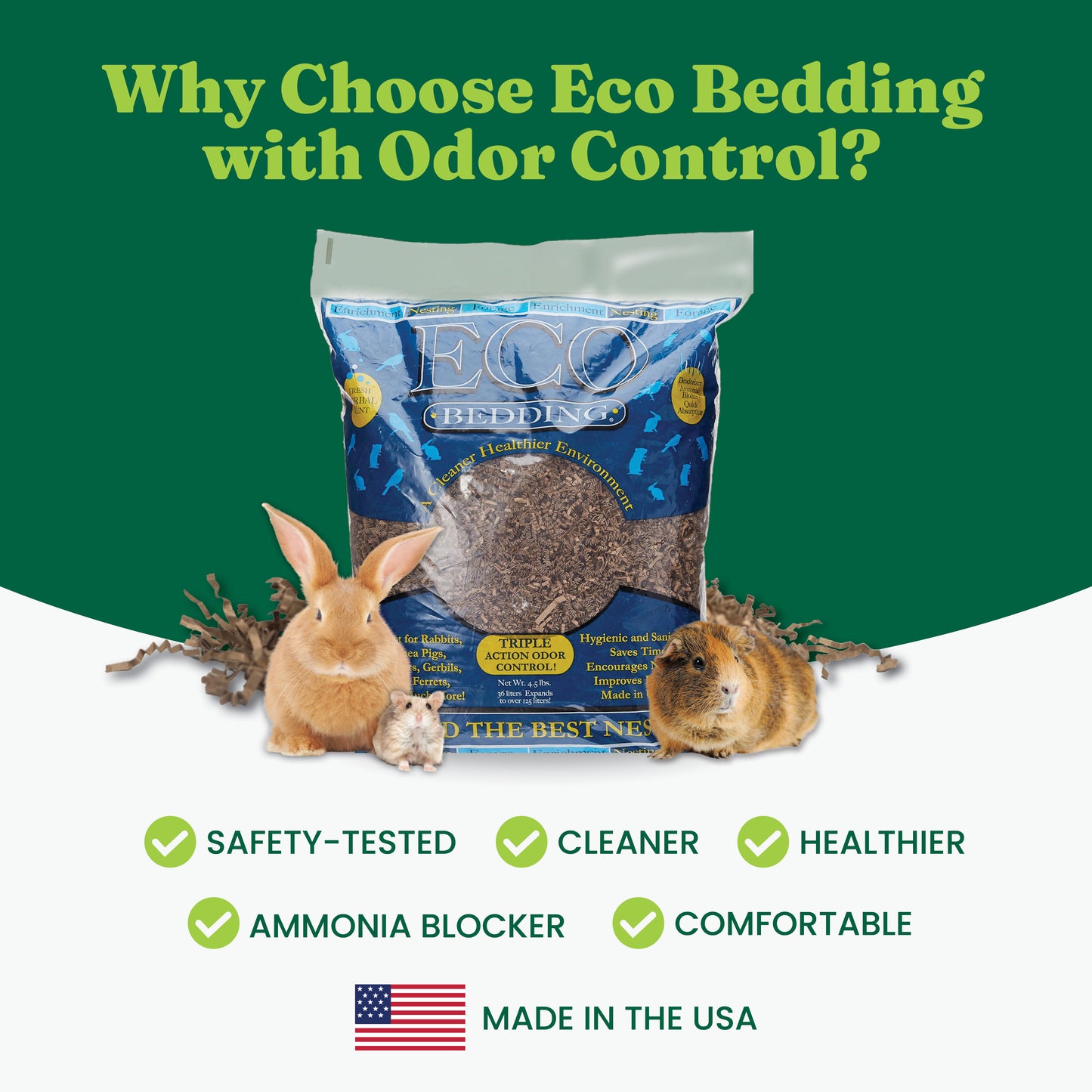Eco Bedding® with Odor Control