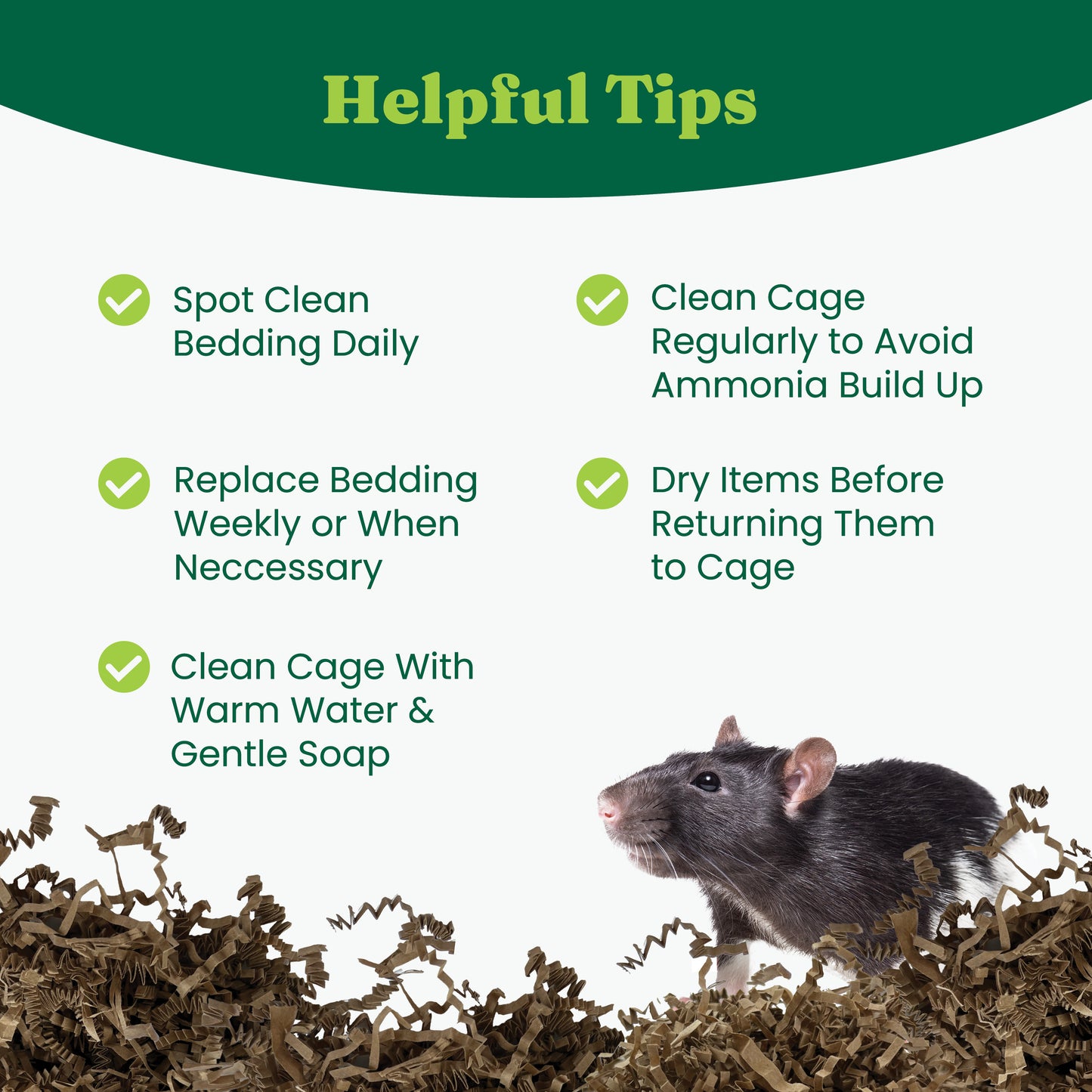 ECO BEDDING® 99% Dust Free Paper Bedding for Small Pets and Birds, Eco Natural